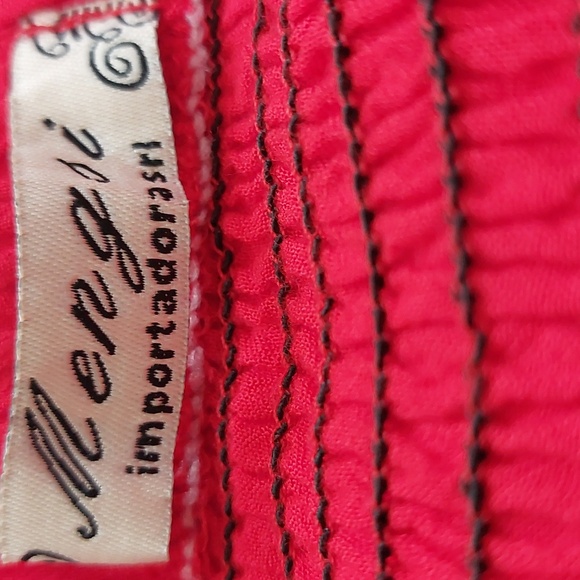 Beach dress, size M/L, red color - Picture 5 of 6